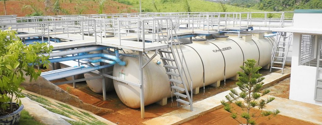 Hệ thống container xử lý nước thải bằng màng MBR