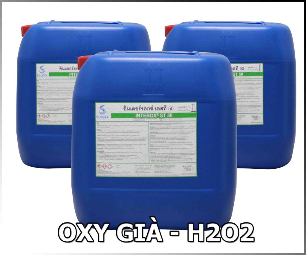 Hoá chất vô cơ cơ bản - Oxy già