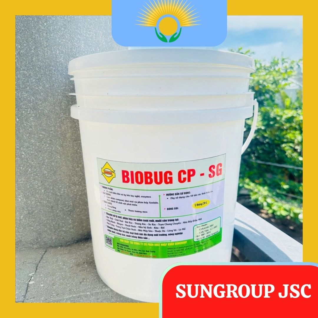Biobug CP Bio-System - Vi sinh ủ phân