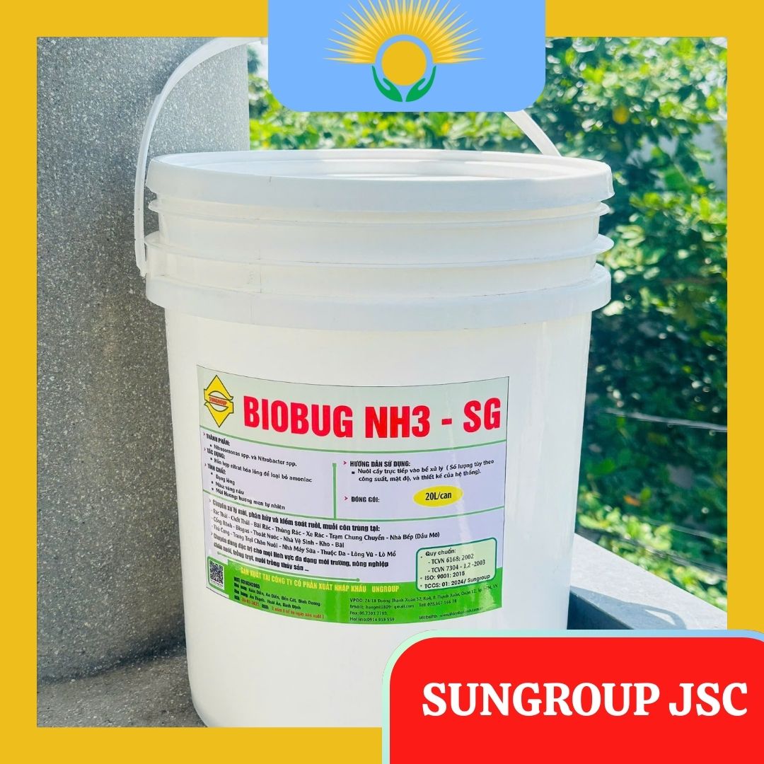 BIOBUG NH3 – VI SINH XỬ LÝ NITƠ