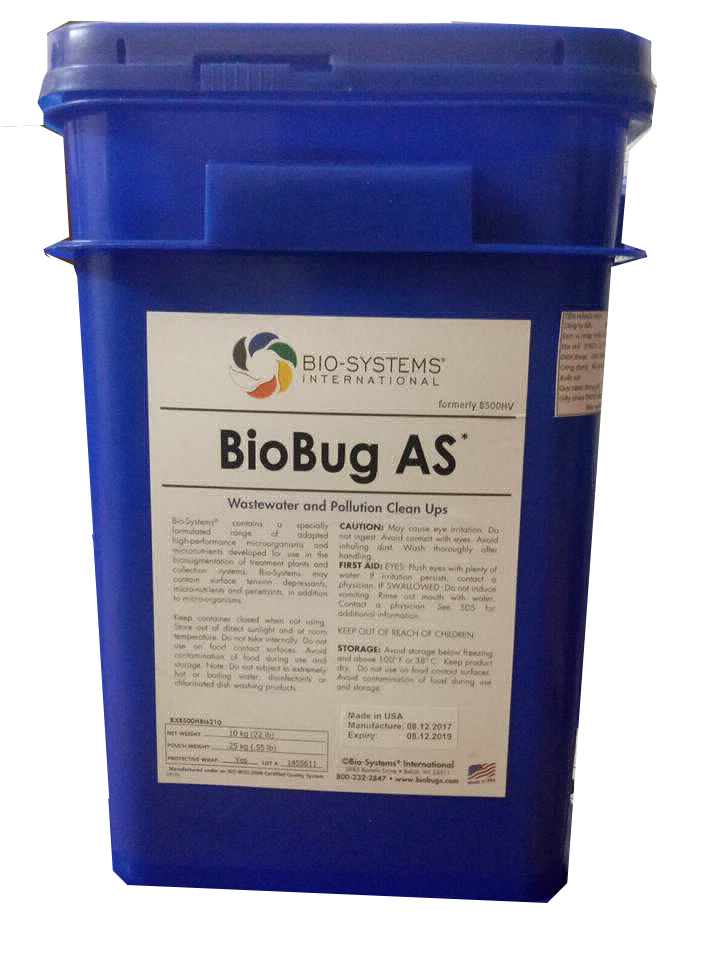 Chế phẩm vi sinh phân huỷ chất thải Biobug AS