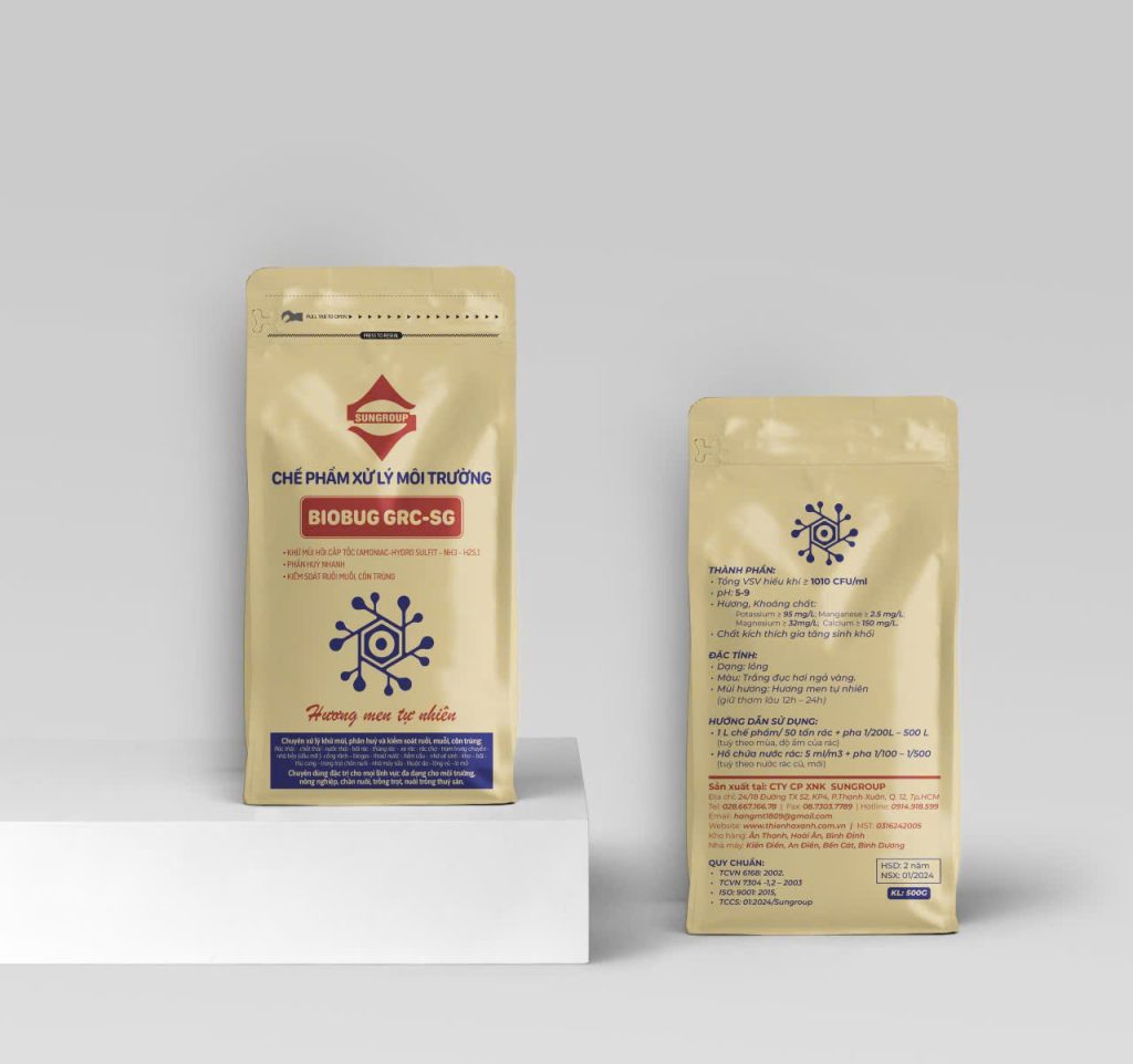 Chế phẩm vi sinh xử lý môi trường BIOBUG GRC-SG