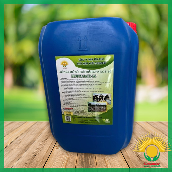 Chế phẩm khử mùi chất thải BioFix SOC E - SG